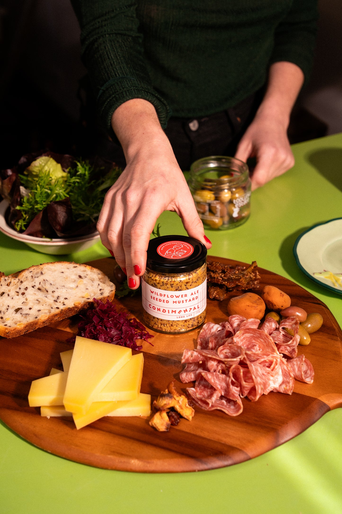 Wildflower Ale Seeded Mustard by Condimentals