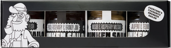 DRUNKEN SAILOR 4 RELISH GIFT PACK