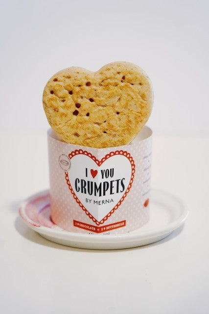 I HEART YOU CRUMPETS (4 PACK)