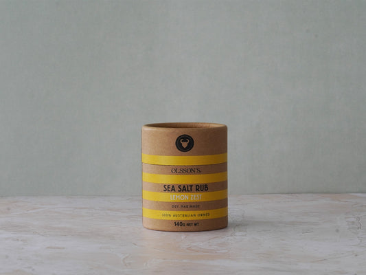 Lemon Zest Salt Rub 140g