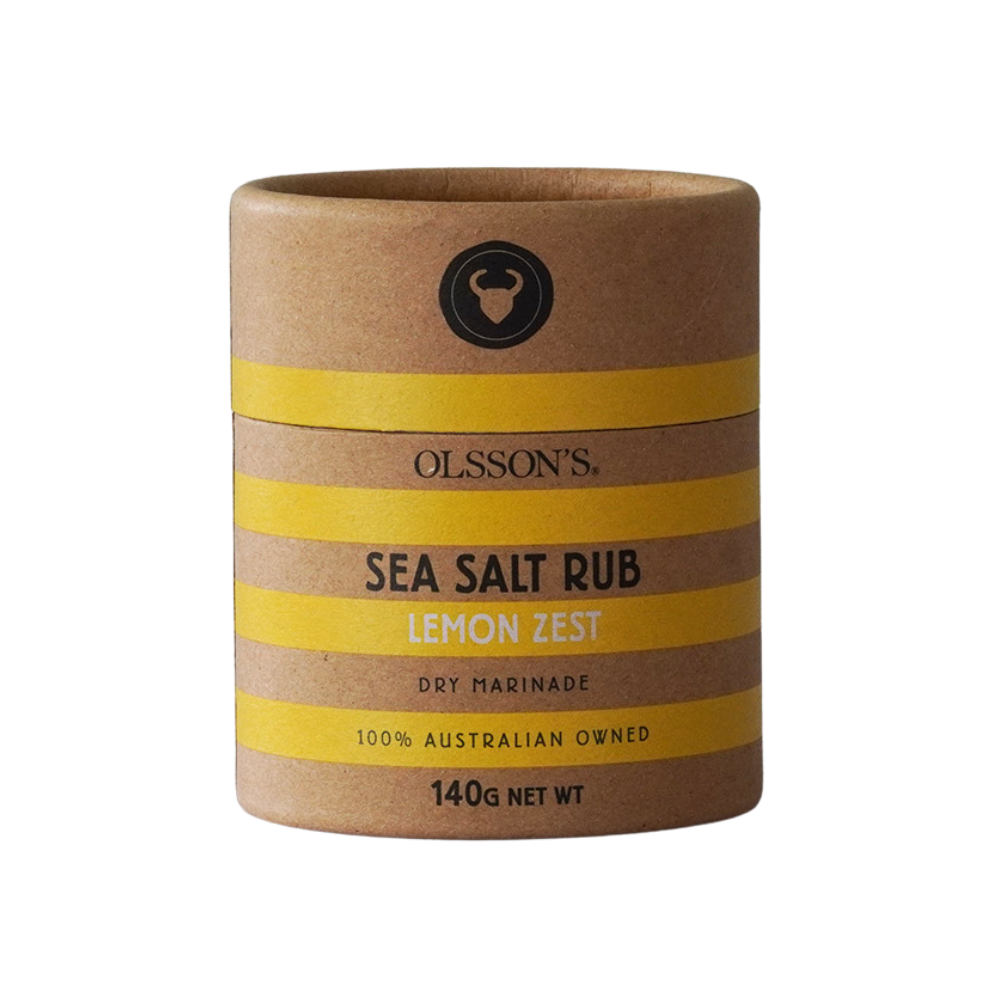 Lemon Zest Salt Rub 140g