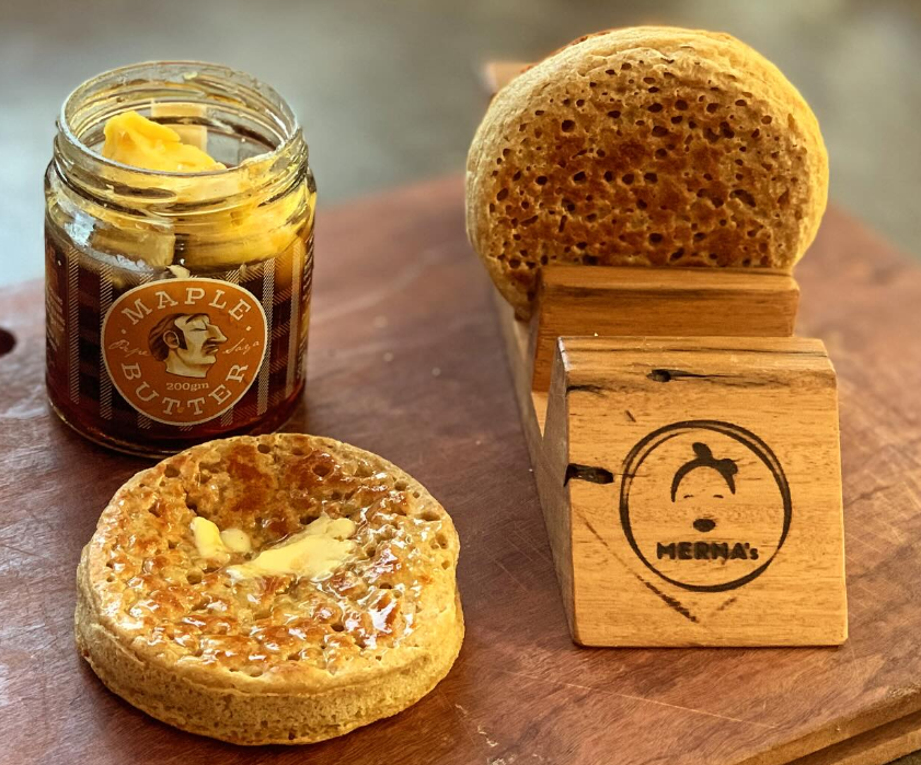 Crumpet Holder by Merna