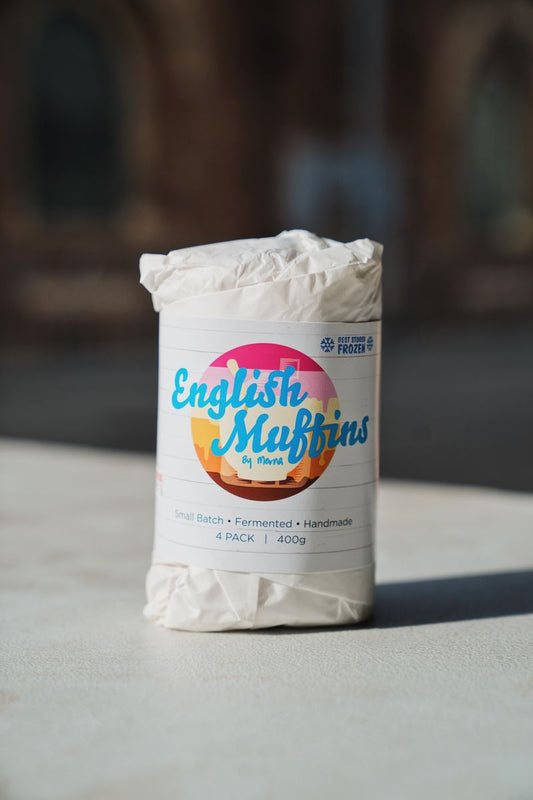 MERNA'S ENGLISH MUFFINS 4pk