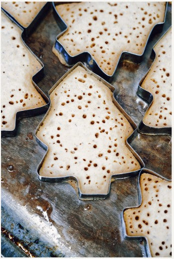 Christmas Tree Crumpets (box of 25) by Merna