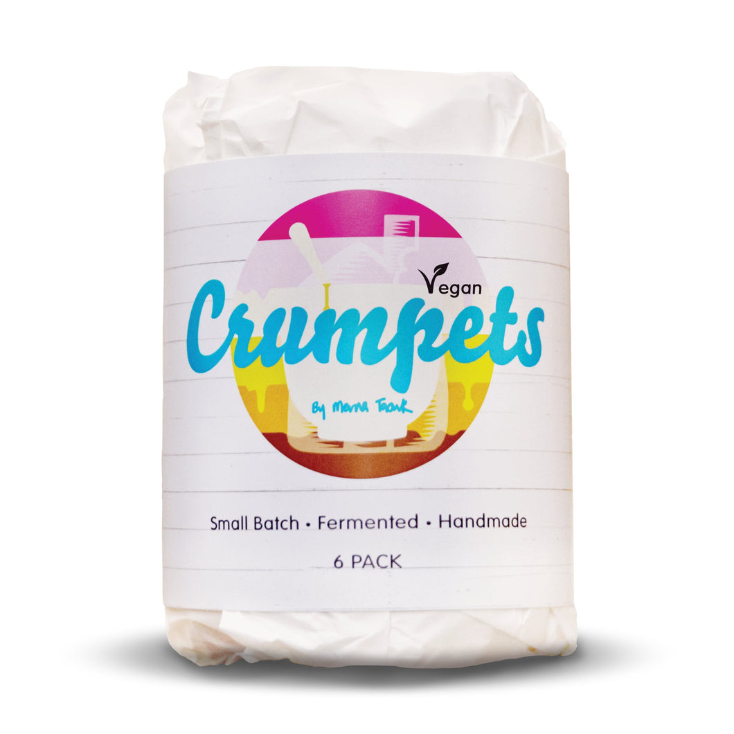 COCONUT Vegan Crumpets 6 pack
