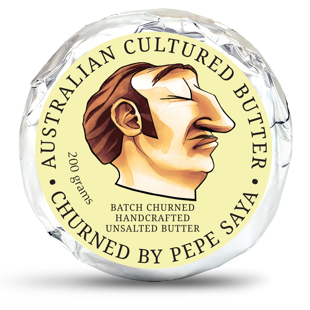 Pepe Saya Unsalted Cultured Butter 200gm