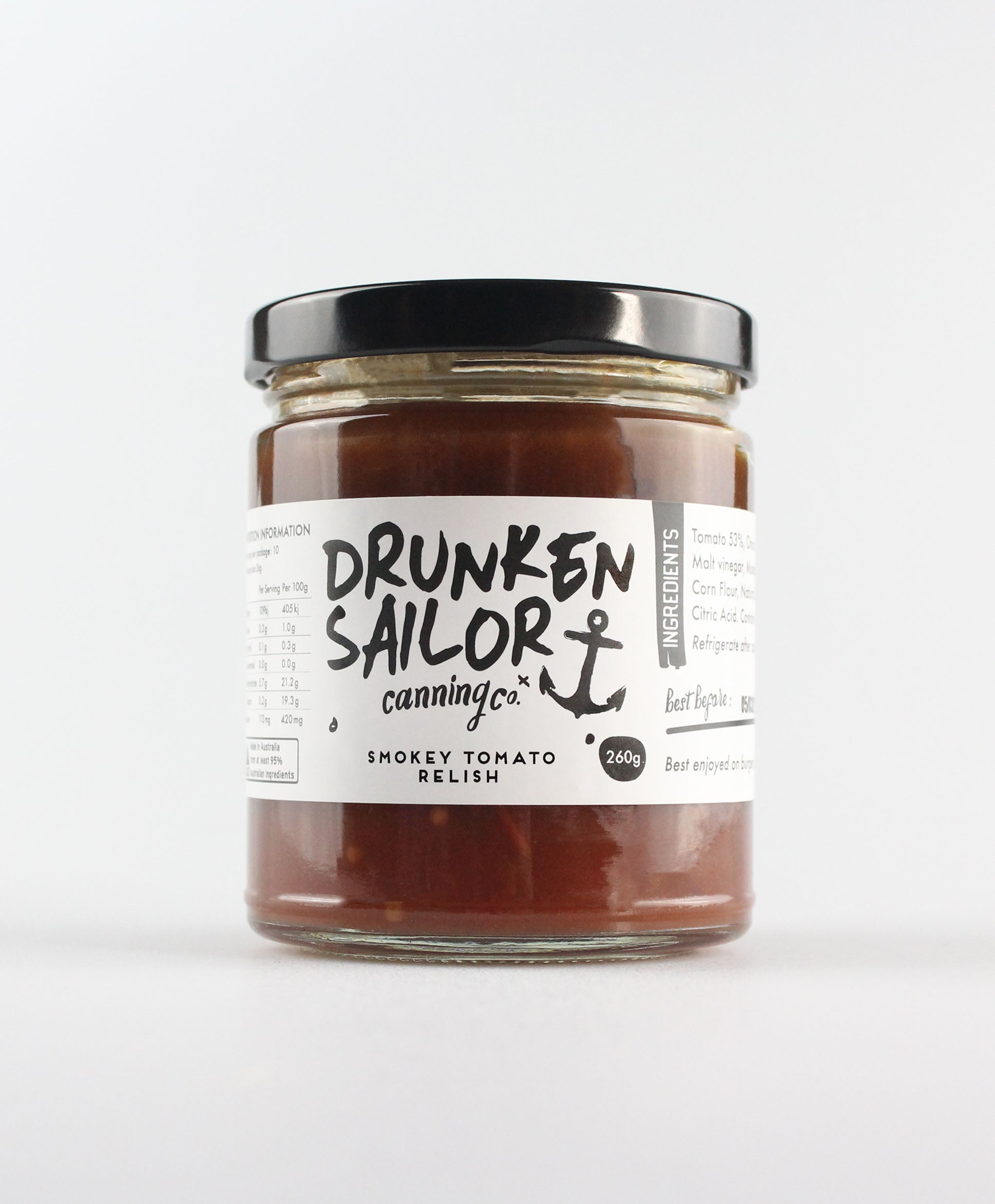 Smokey Tomato Relish by Drunken Sailor