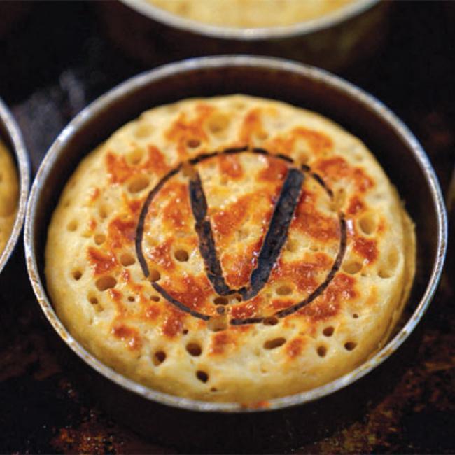 Vegan Coconut Crumpets (box of 30) by Merna