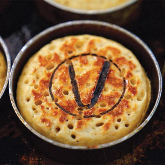 Vegan Coconut Crumpets (box of 30) by Merna