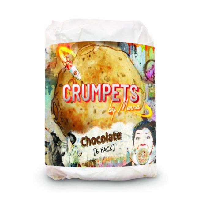 CHOCOLATE Crumpets 6 pack