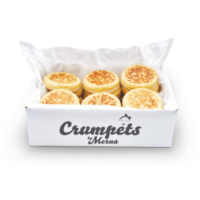 Blueberry Crumpets (Box of 30) by Merna